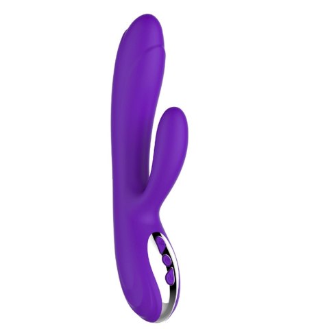 Wibrator-Joker Heating Double Vibrating Massage Stick -Purple B - Series Lyla