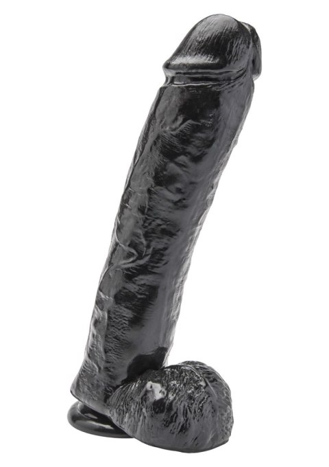 Dildo realistyczne 28 cm czarne - ToyJoy