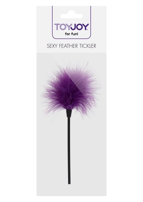 Sexy Feather Tickler Purple ToyJoy