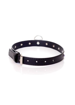 Fetish B - Series Collar - 2 cm navy blue crystal Fetish B - Series