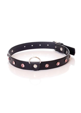 Fetish B - Series Collar - 2 cm pink crystal Fetish B - Series