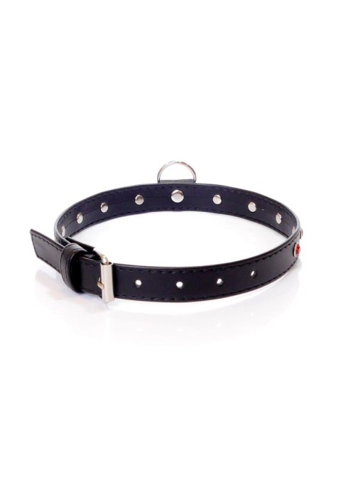 Fetish B - Series Collar - 2 cm. red crystal Fetish B - Series