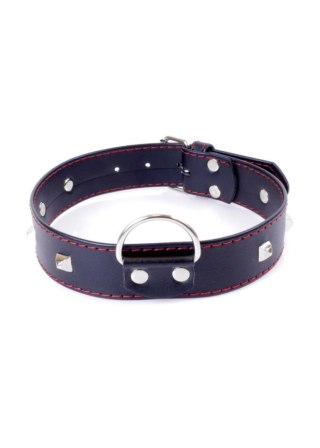 Fetish B - Series Collar with studs 3 cm Red Line Fetish B - Series