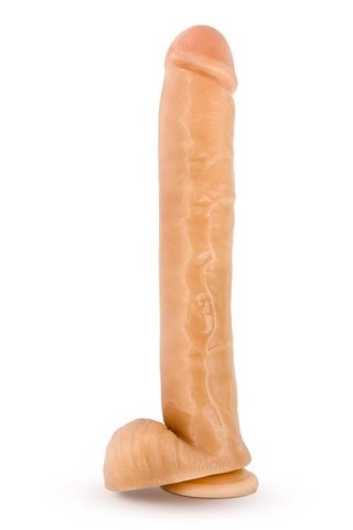 Dildo realistyczne 35,5 cm z przyssawką - Blush