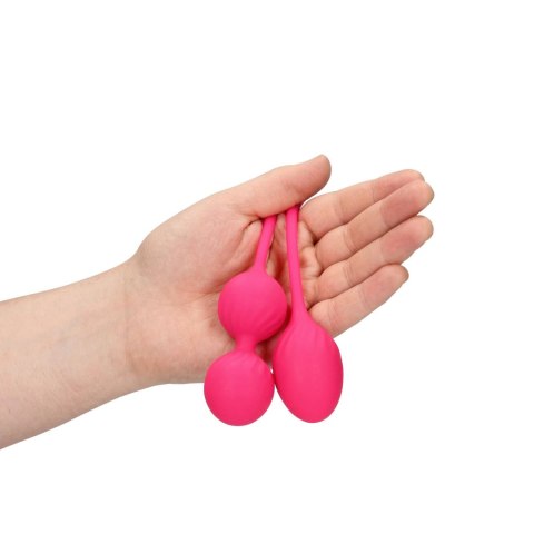 2 Piece Thumping Kegel Ball Set - Wild Strawberry Loveline