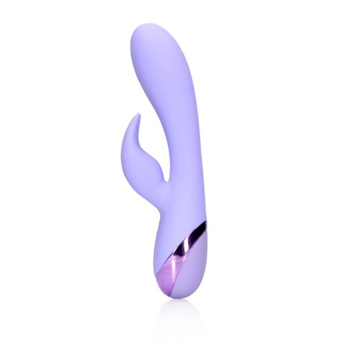 Smooth Silicone Rabbit Vibrator - Digital Lavender Loveline