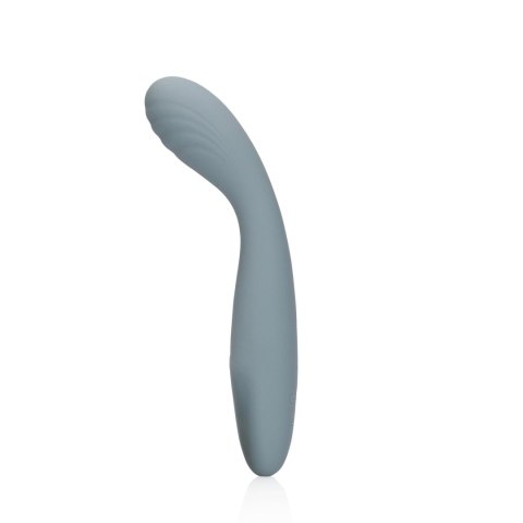 Ultra Soft Silicone G-Spot Vibrator - Basalt Grey Loveline