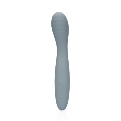 Ultra Soft Silicone G-Spot Vibrator - Basalt Grey Loveline