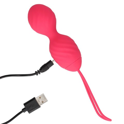 Vibrating Egg with Remote Control - Strawberry Red Loveline