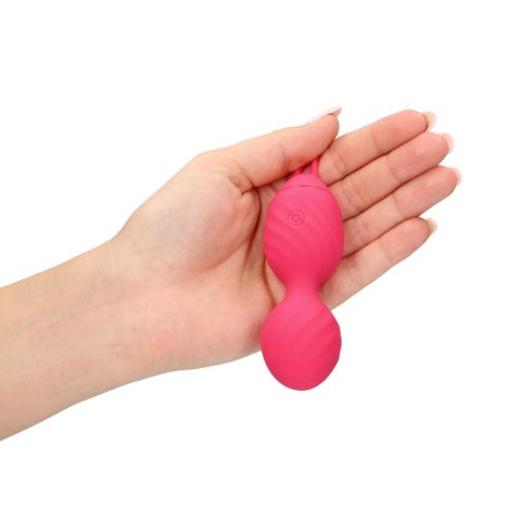 Vibrating Egg with Remote Control - Strawberry Red Loveline