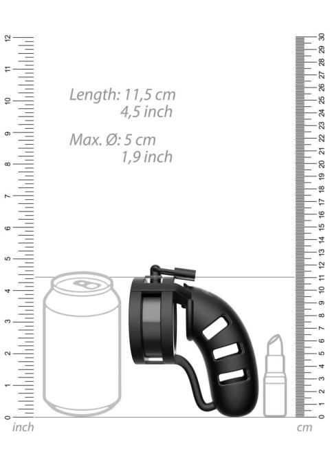 Pas cnoty na penisa Model 19 czarny - ManCage