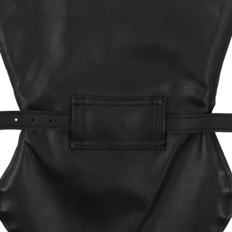 Zip-up Full Sleeve Arm Restraint - Black Ouch!