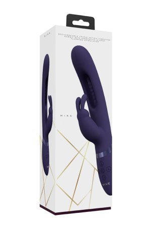 Mika - Triple Rabbit with G-Spot Flapping - Purple Vive