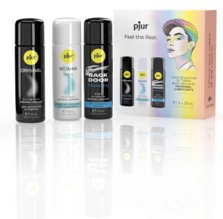 Pjur Pride Box - 1x silicone-based and 2x water-based, 30ml Pjur