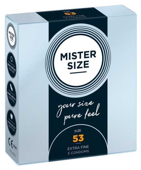 Mister Size 53mm pack of 3 MISTER SIZE