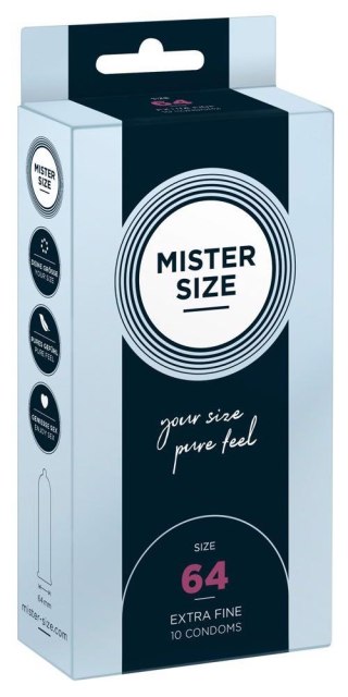 Mister Size 64mm pack of 10 MISTER SIZE