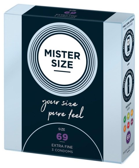 Mister Size 69mm pack of 3 MISTER SIZE