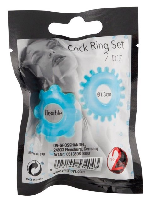 Cock Ring Set pack of 2 You2Toys