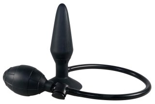 You2Toys True Black Inflatable Butt Plug korek analny pompowany 15 cm czarny