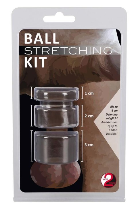 Ball Stretching Kit zestaw 3 x pierścień erekcyjny na jądra - You2Toys