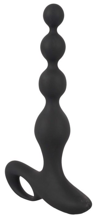 Rechargeabel Anal Beads koraliki analne 20 cm czarne - Black Velvets