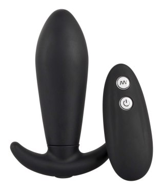 You2Toys Remote Control Vibro Plug wibrujący korek analny 12 cm czarny