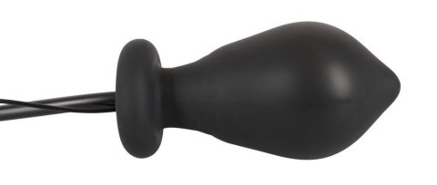 You2Toys Inflatable Vibrating Butt Plug wibrujący korek analny nadmuchiwany 12,2 cm czarny