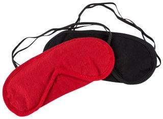 Blindfold Set pack of 2 red/bl Cottelli ACCESSOIRES