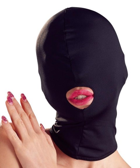 Head mask mouth black BK Bad Kitty