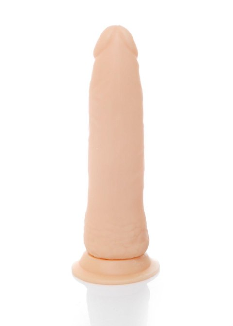 Realistyczne dildo 19,5 cm – cyber skóra, elastyczne, mocna przyssawka