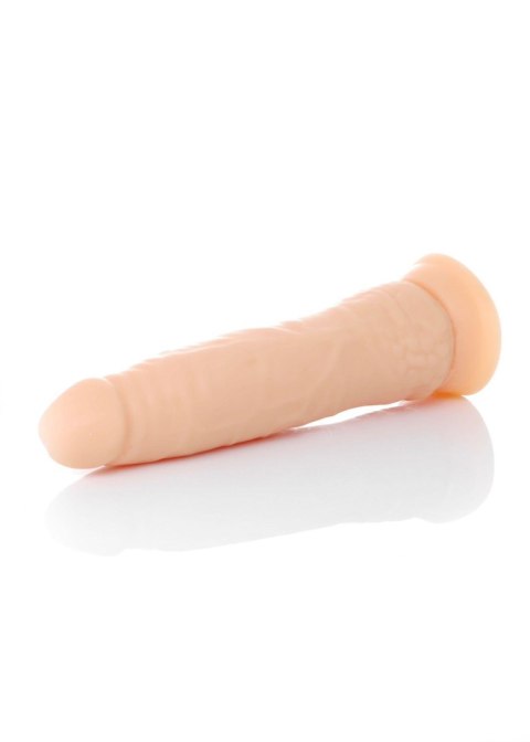 Realistyczne dildo 19,5 cm – cyber skóra, elastyczne, mocna przyssawka