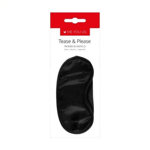 Maska- Me You Us Tease And Please Padded Blindfold Black Me You Us