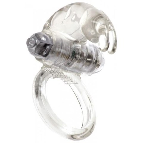 Pierścień- Me You Us Classic Rabbit Cock Ring Transparent Me You Us