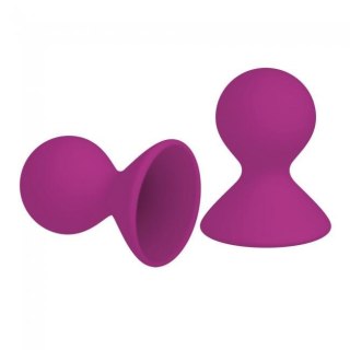 Pompka- Me You Us Dual Masseuse Silicone Nipple Suckers 2 Pack Purple Me You Us