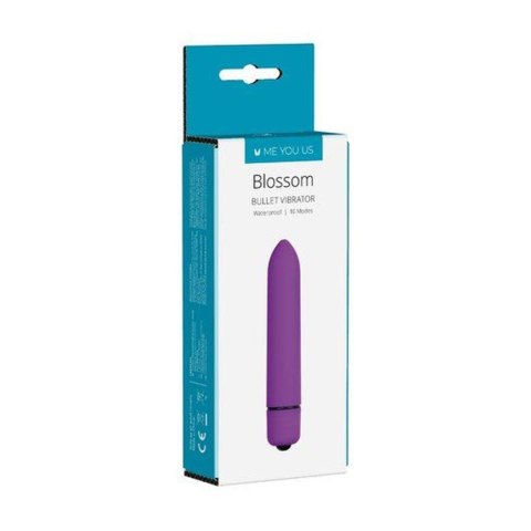 Wibrator- Me You Us Blossom 10 Mode Bullet Vibrator Purple Me You Us