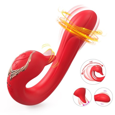 Swan Red, 9 vibration functions B - Series Joy