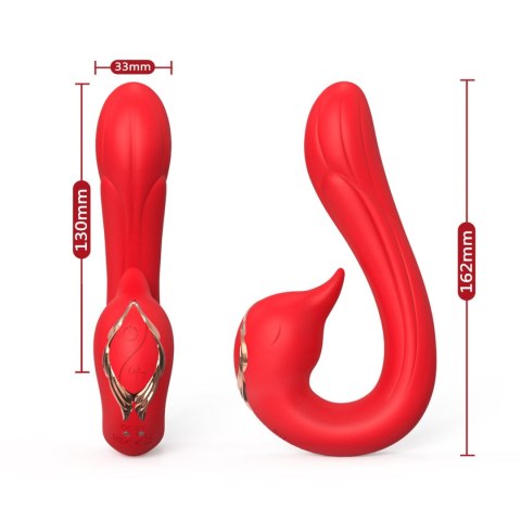 Swan Red, 9 vibration functions B - Series Joy