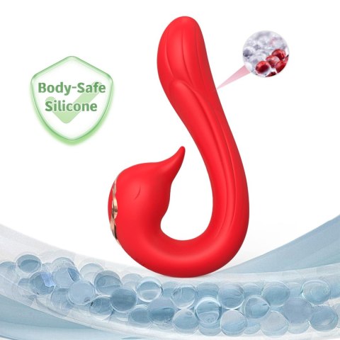 Swan Red, 9 vibration functions B - Series Joy