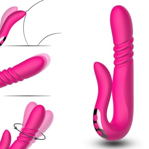 Deluxe Twirling Vibrating Thruster RED B - Series Cute