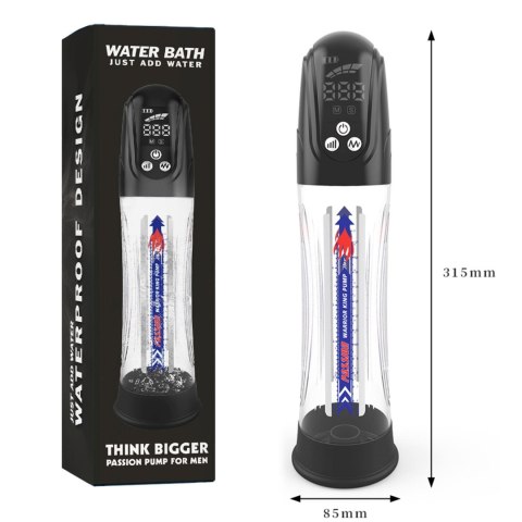 Pompka-Electric water pump, LCD, magnetic USB, 4 speeds B - Series Power