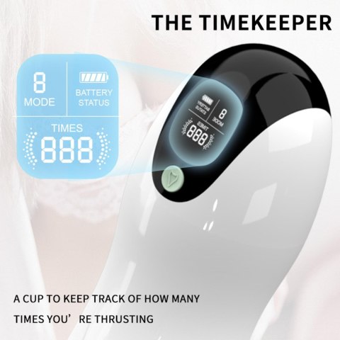 Masturbator-Vibration 8 Vibration modes + Interactive function B - Series Fox