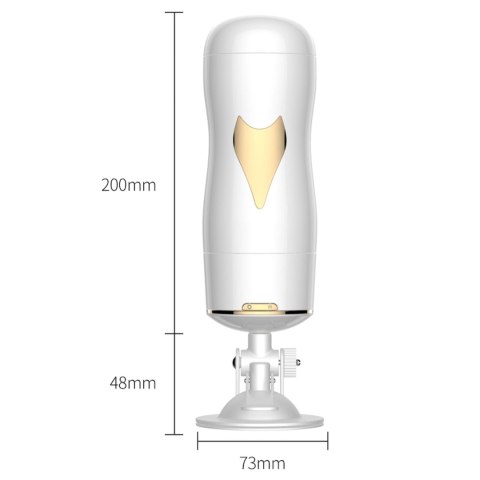 Automatyczny masturbator dwustronny, 7 trybów, realistyczny, 24,8 cm