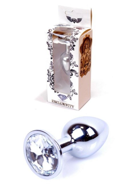 Plug-Jewellery Silver PLUG- Clear B - Series HeavyFun