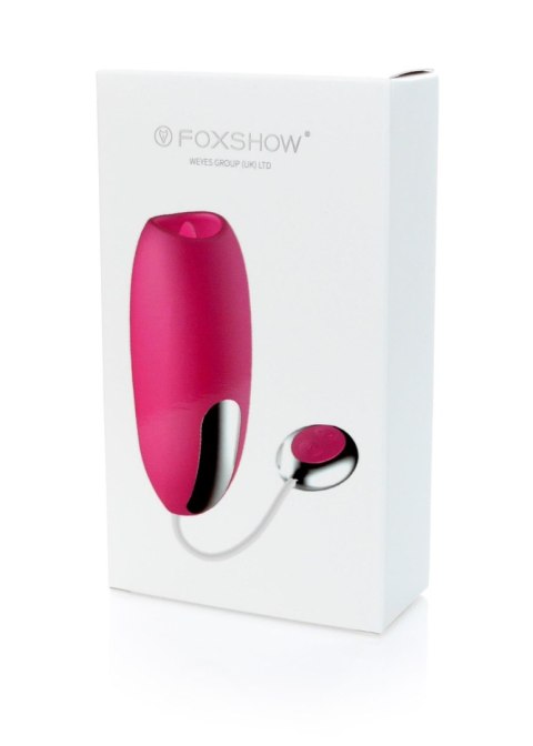 Stymulator-Silicone Clit Massager USB 7 function / Heating B - Series Fox