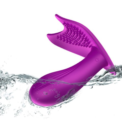 Stymulator-Silicone Panty Vibrator USB 10 Function / Heating / Voice Control B - Series Fox