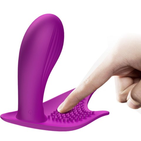 Stymulator-Silicone Panty Vibrator USB 10 Function / Heating / Voice Control B - Series Fox