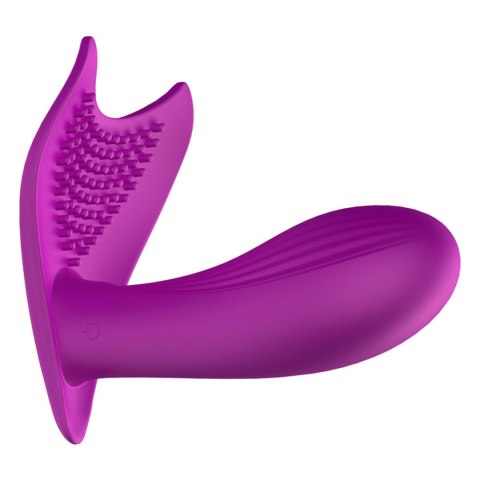 Stymulator-Silicone Panty Vibrator USB 10 Function / Heating / Voice Control B - Series Fox