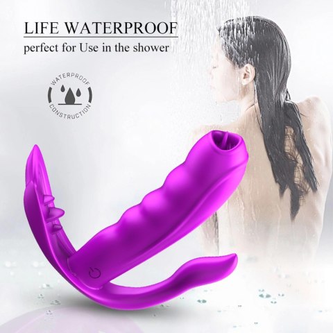 Stymulator-Silicone Panty Vibrator USB 7 Function / Heating B - Series Fox