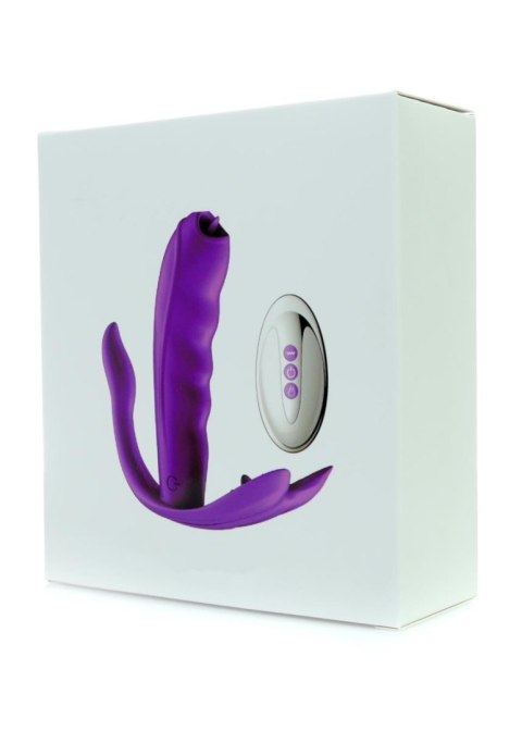 Stymulator-Silicone Panty Vibrator USB 7 Function / Heating B - Series Fox