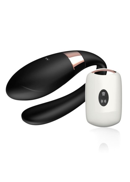 V-Vibe wibrator dla par sterowany pilotem czarny - B - Series